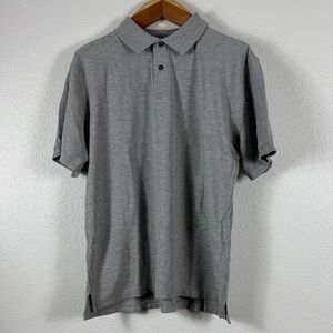 L.L. Bean Men's Heather Gray Polo Shirt